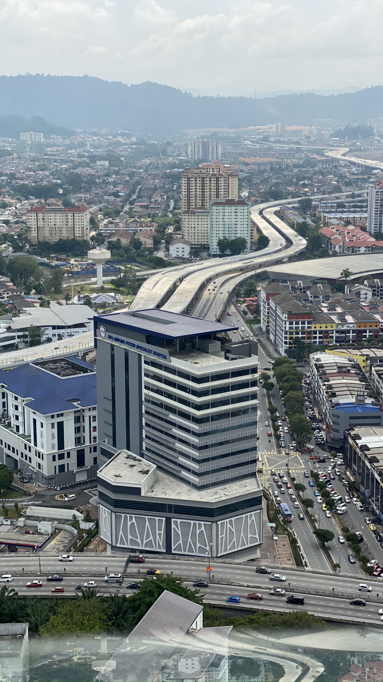 Обои город, городской район, инфраструктура, соседство, пейзаж в разрешении 750x1334