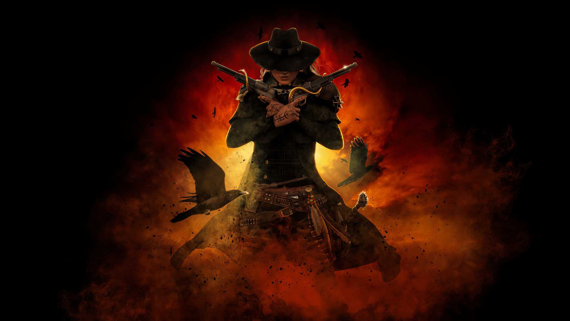 Обои темнота, арт, событие, тепло, графика в разрешении 1920x1080