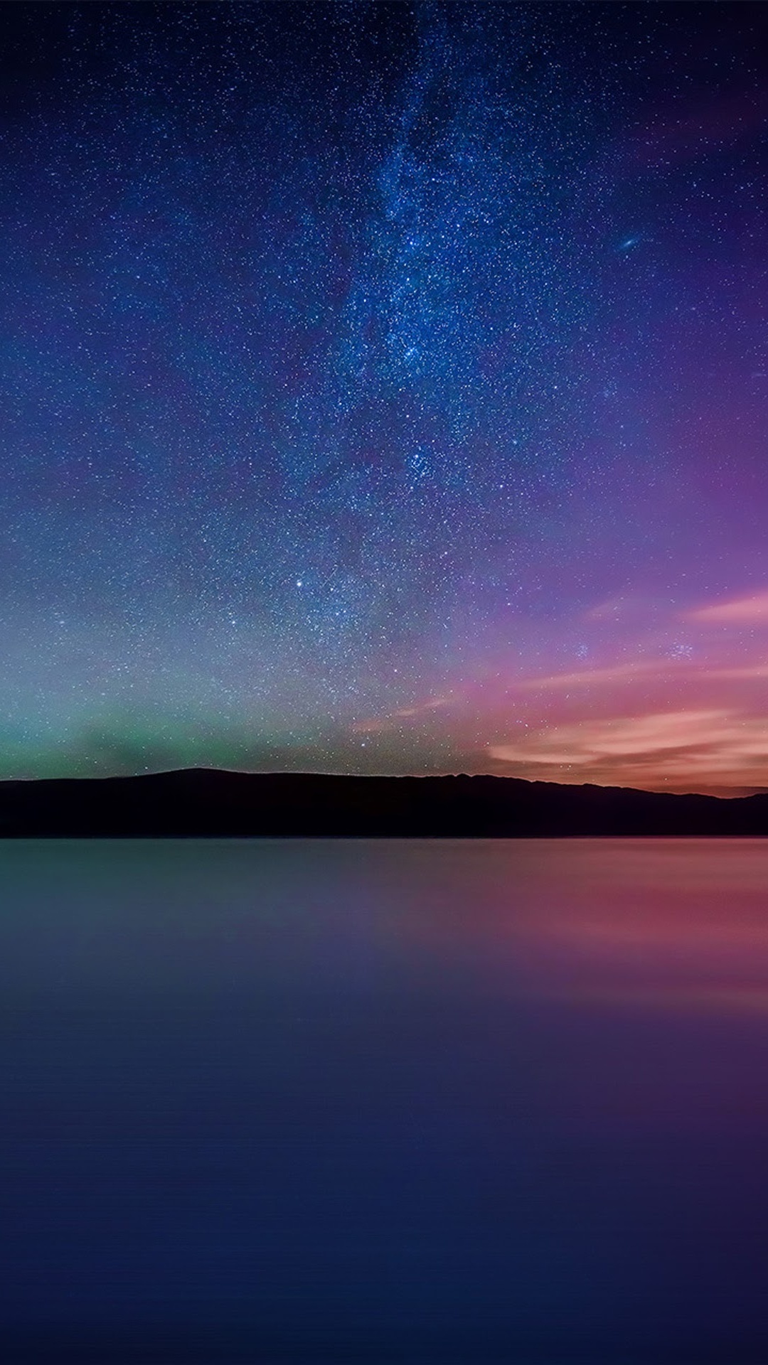 Обои Huawei, Huawei Enjoy 7, смартфон, природа, синий в разрешении 1080x1920