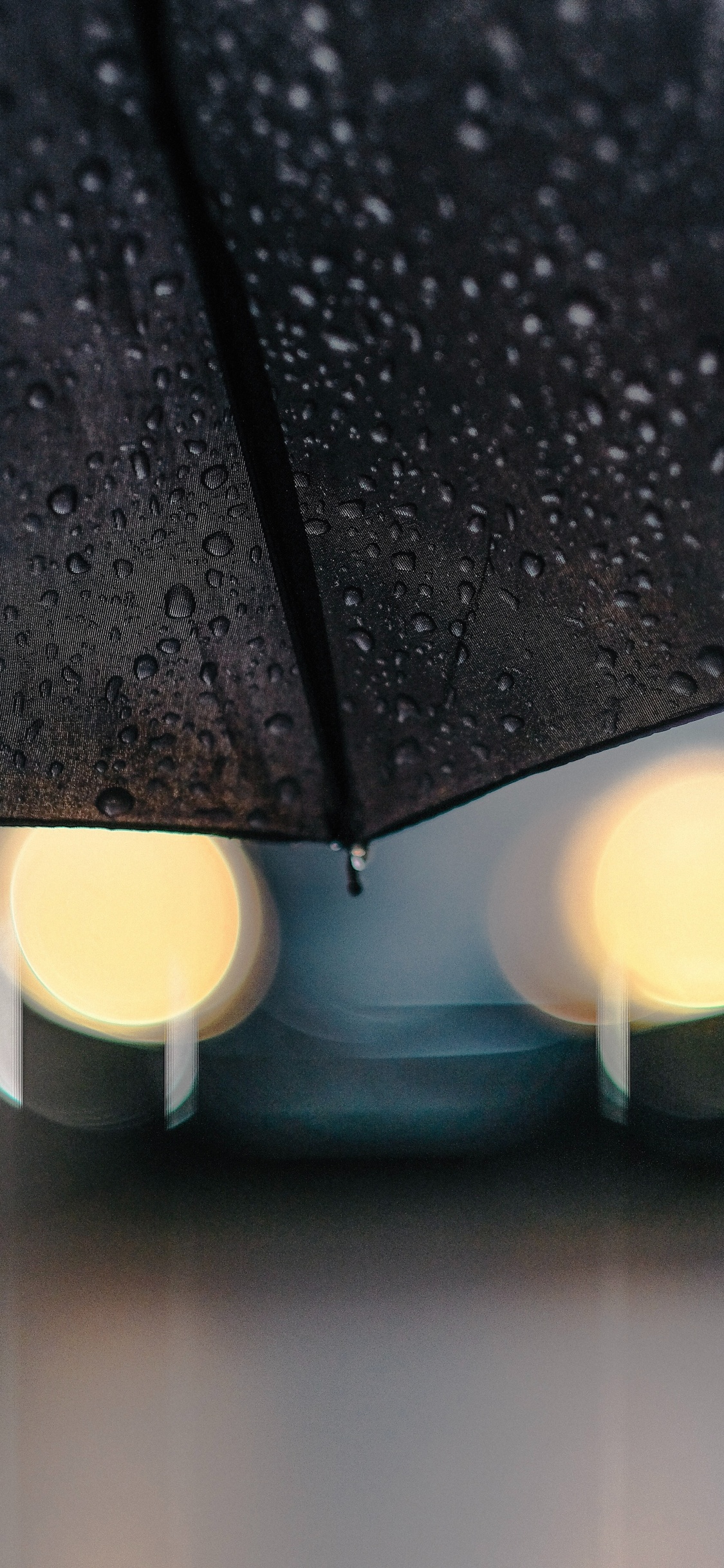 Обои синий, свет, освещение, материальное свойство, этаж в разрешении 1125x2436