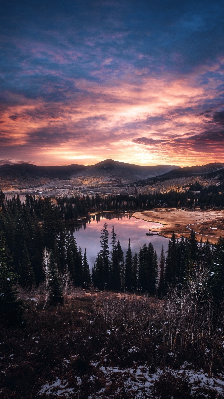 Обои природа, облако, атмосфера, гора, экорегион в разрешении 720x1280