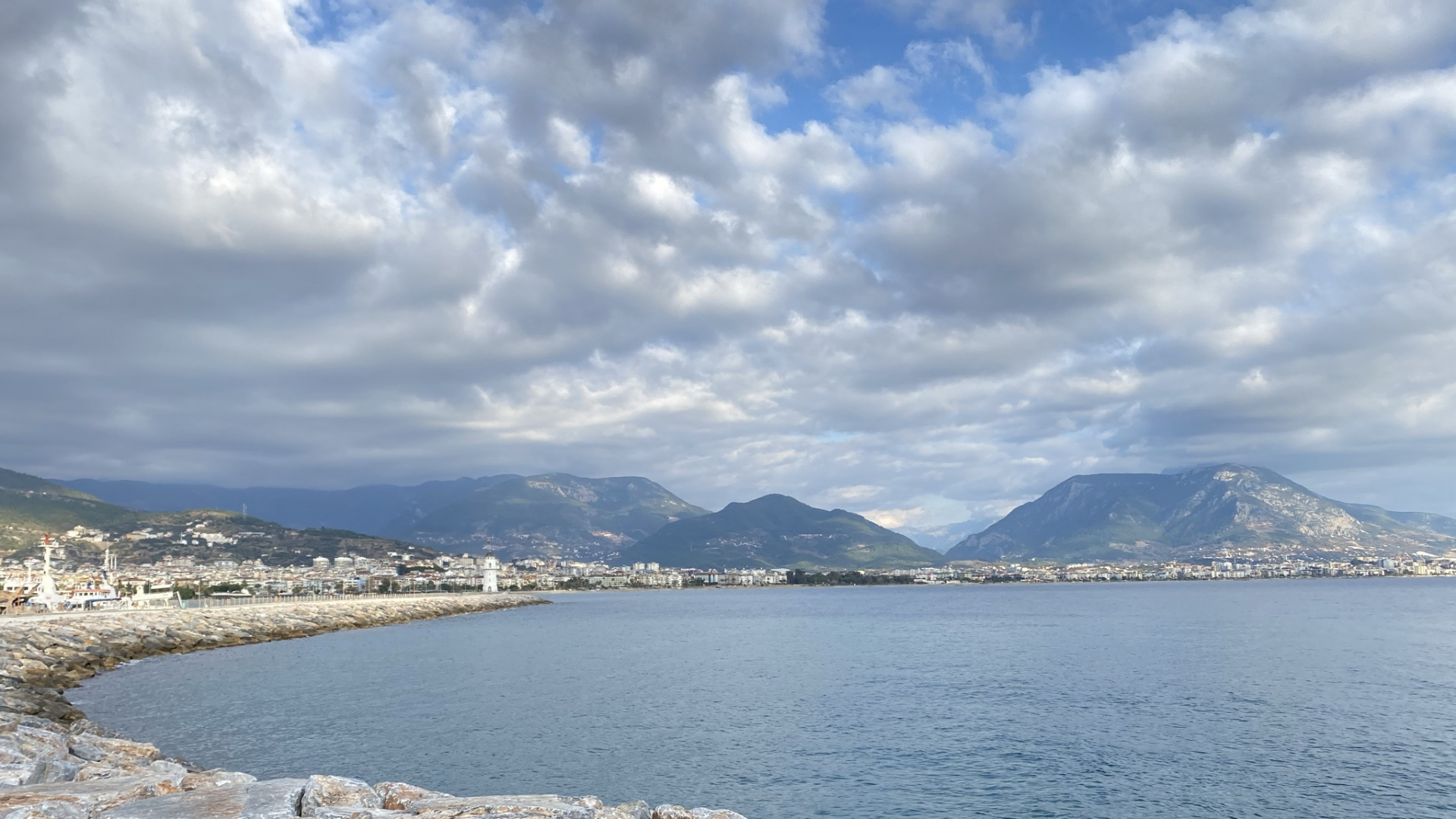 Обои кизилкуле, облако, вода, гидроресурсы, лазурный в разрешении 1920x1080