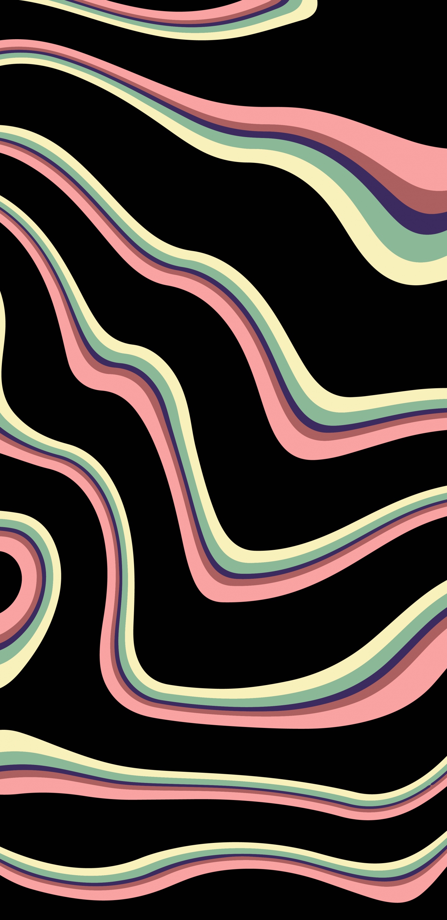 Обои узор, графический дизайн, математика, геометрия, линия в разрешении 1440x2960