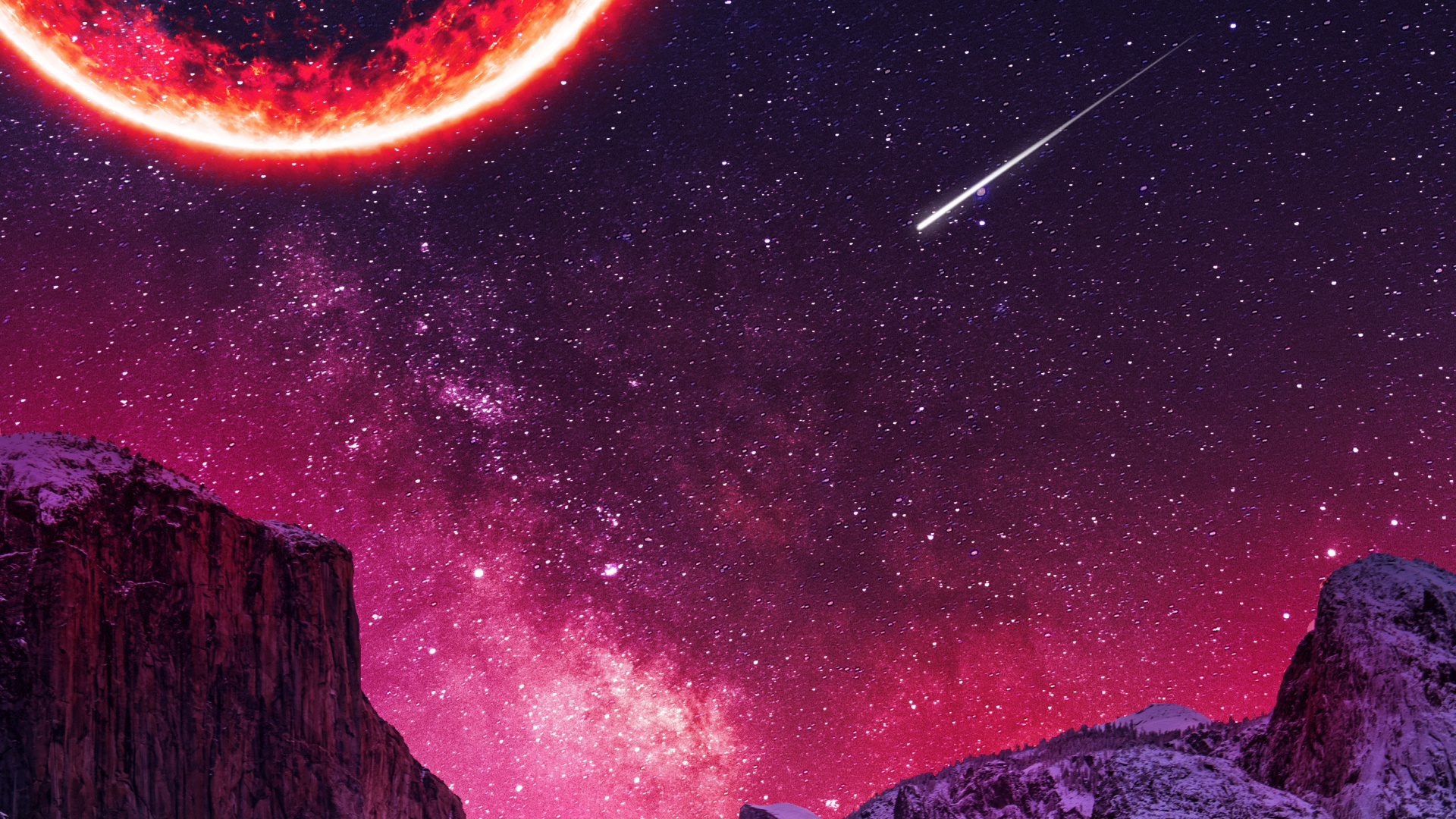 Обои йосемитский национальный парк, атмосфера, свет, мир, природа в разрешении 1920x1080