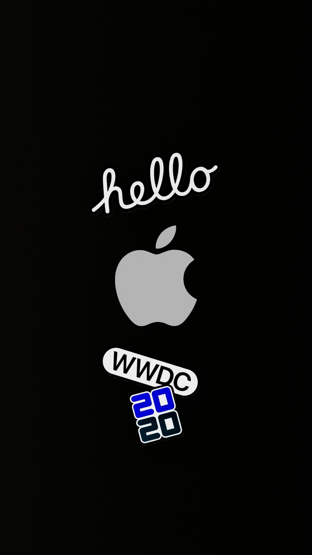 Обои айпад, macbook, наклейка, ipad pro, apple в разрешении 1080x1920