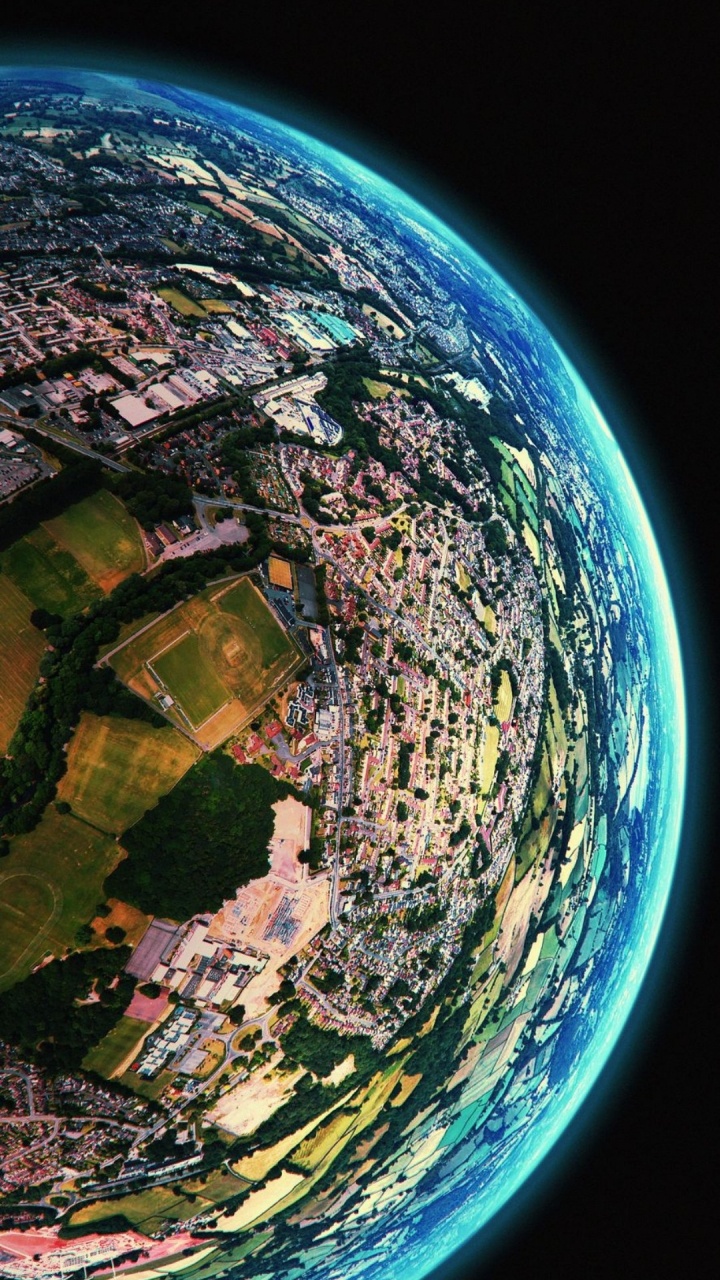 Обои земля, плоская земля, атмосфера, гидроресурсы, мир в разрешении 720x1280