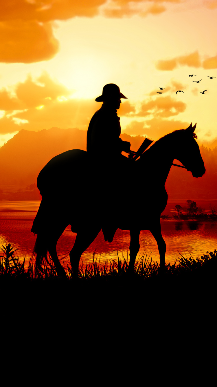 Обои читать мертвое искупление, red dead redemption 2, red dead redemption, Артур Морган, Рокстар игры в разрешении 750x1334