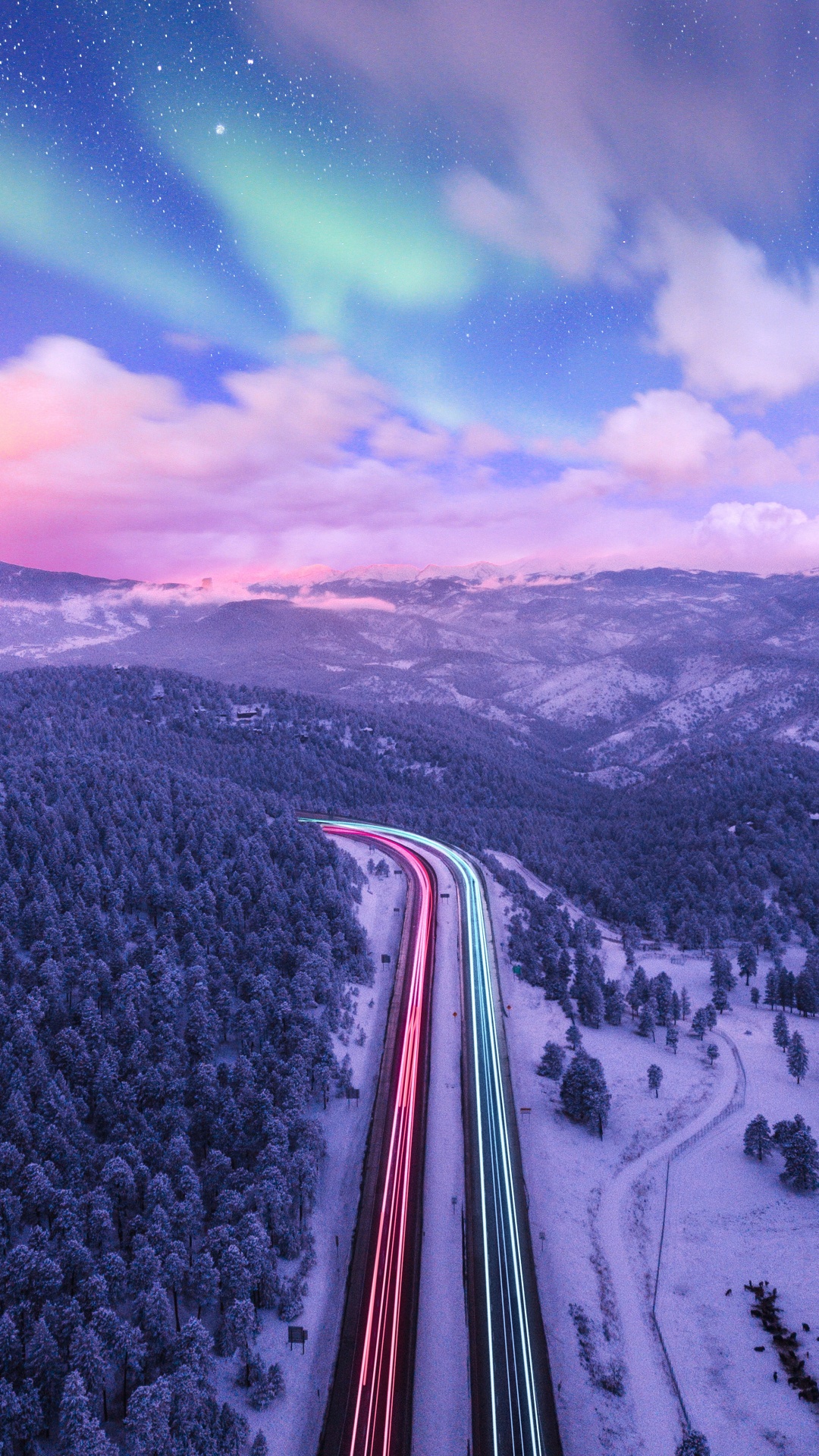 Обои природа, снег, гора, горный рельеф, природный ландшафт в разрешении 1080x1920