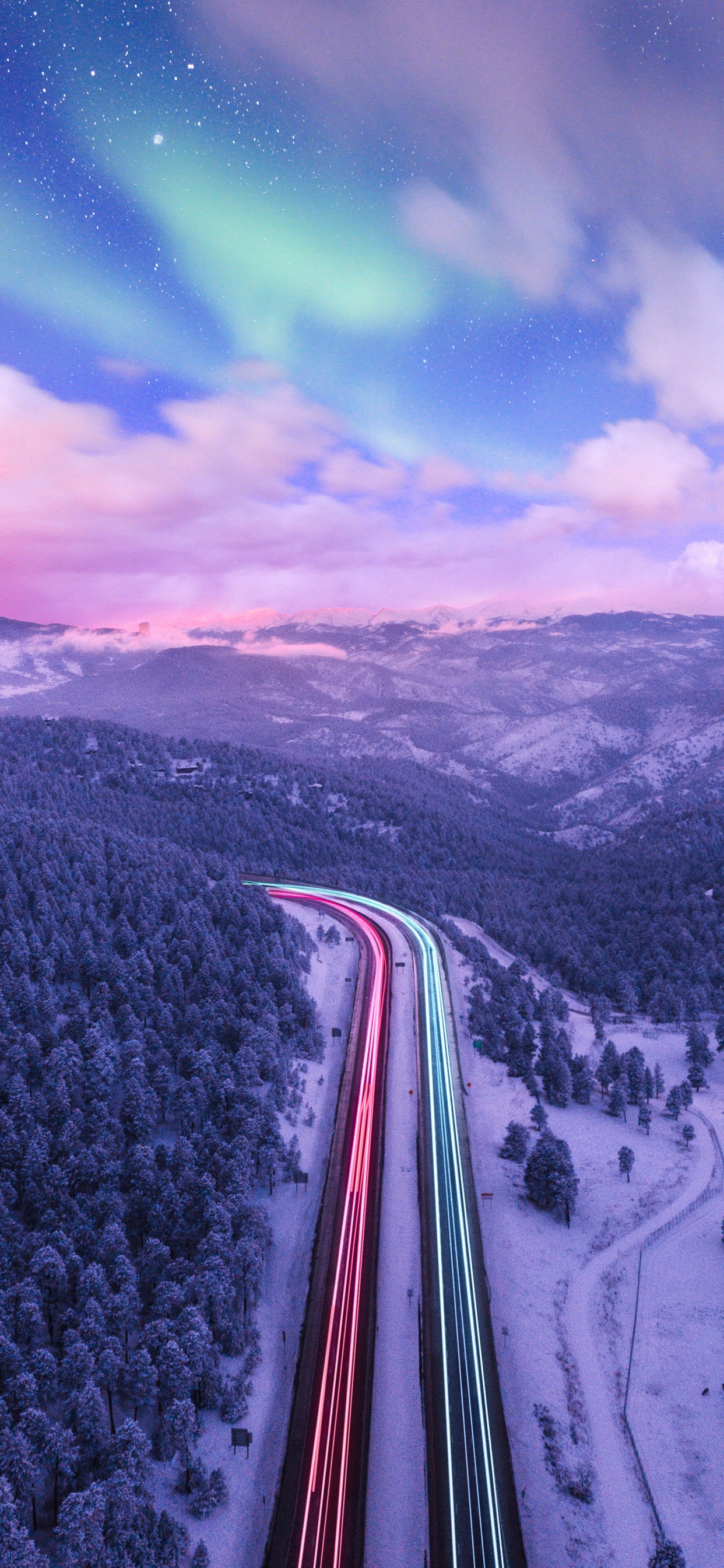 Обои природа, снег, гора, горный рельеф, природный ландшафт в разрешении 1242x2688