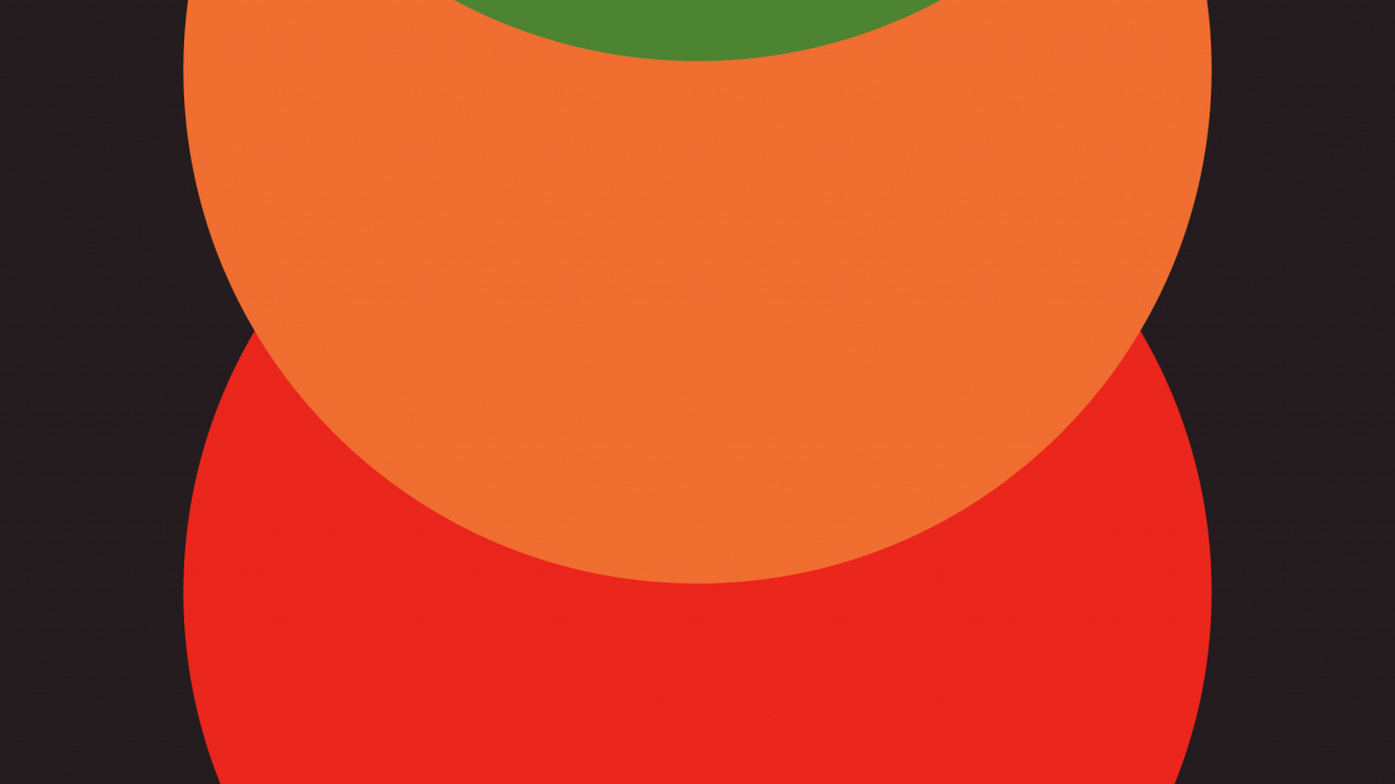 Обои женщина, арт, полутона и оттенки, круг, узор в разрешении 1280x720