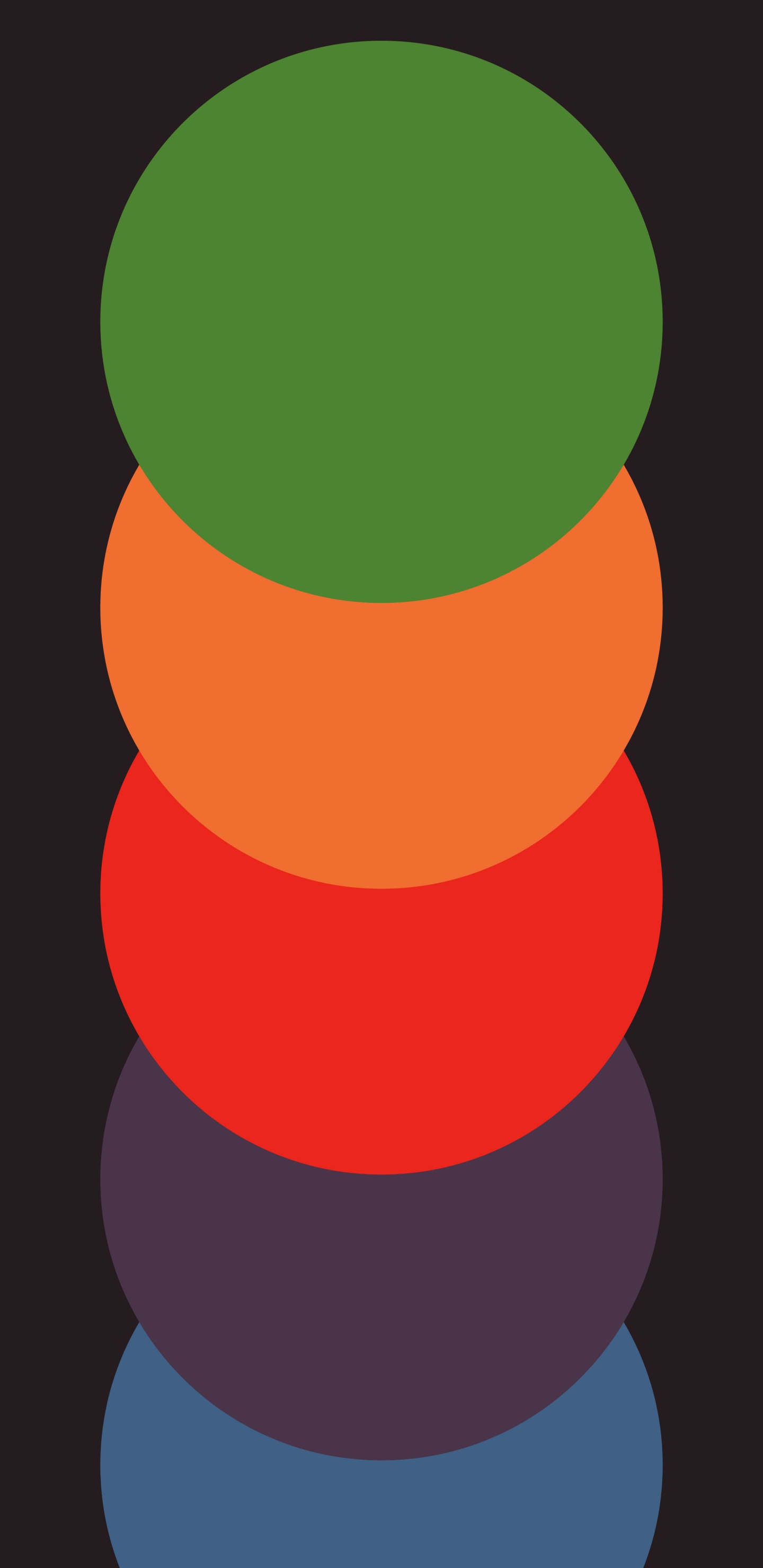 Обои женщина, арт, полутона и оттенки, круг, узор в разрешении 1440x2960