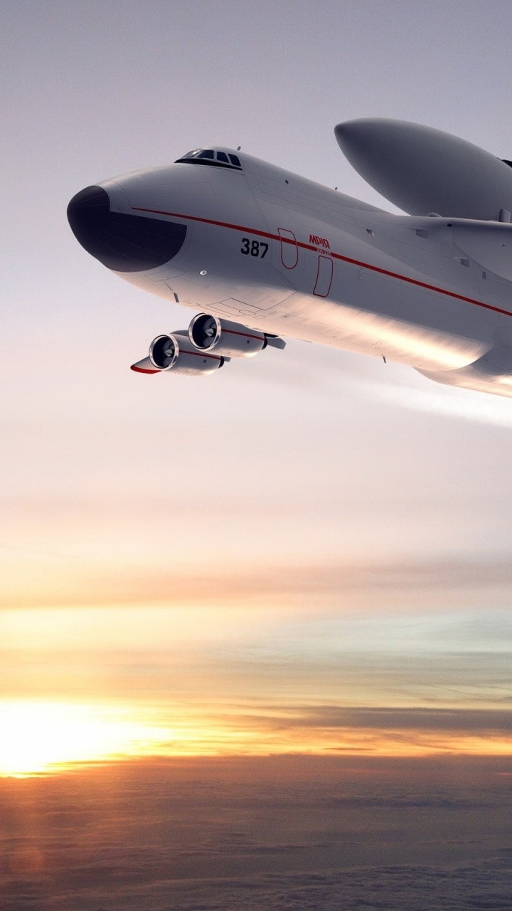 Обои самолеты, грузовой самолет, Антонов, Буран, авиация в разрешении 720x1280