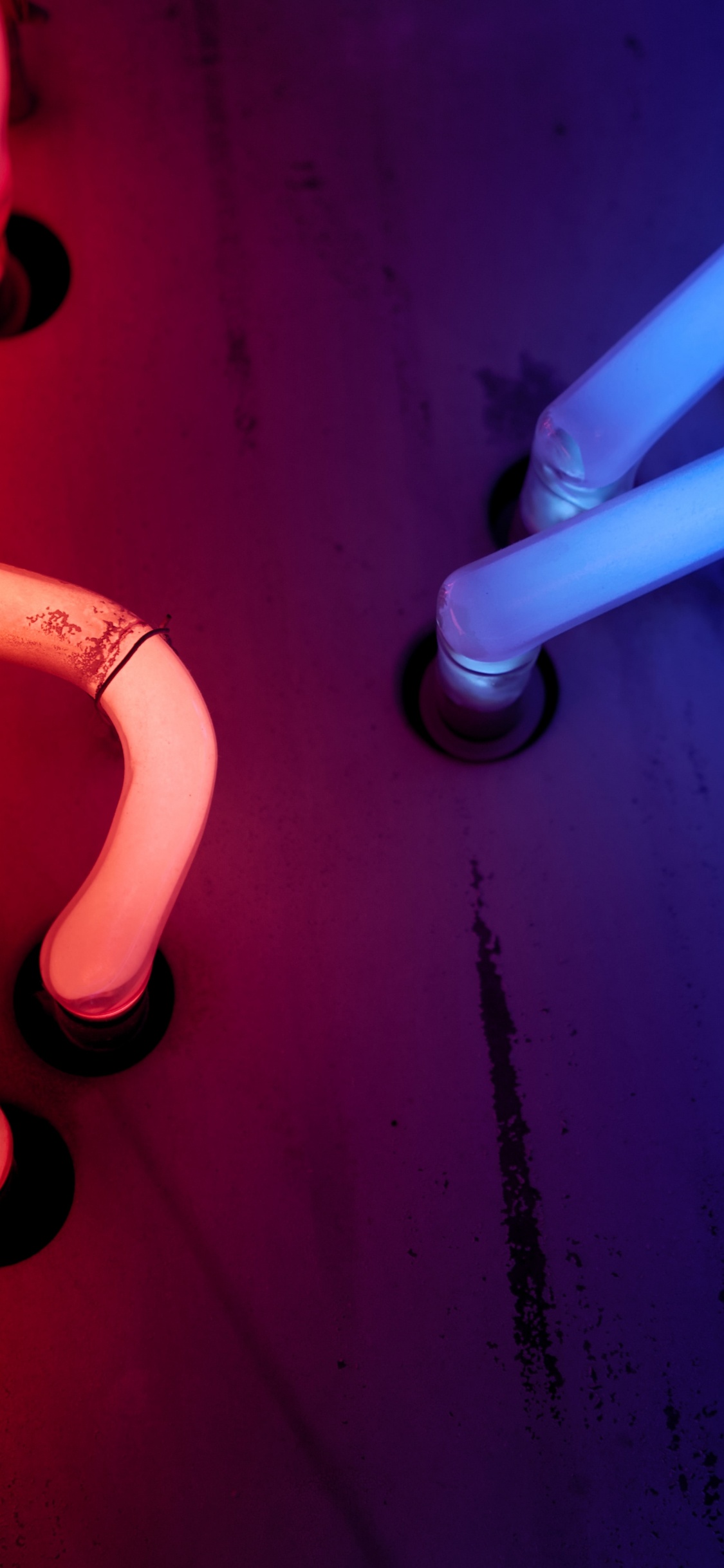 Обои свет, пурпур, розовый, древесина, Фиолетовый в разрешении 1125x2436