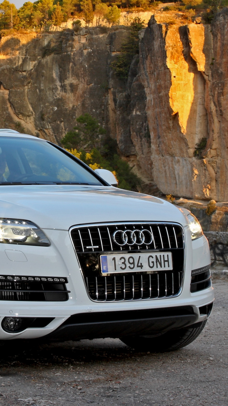 Обои Ауди Q7 3 0 тди, Ауди q7, audi, Ауди Кватро, авто в разрешении 750x1334