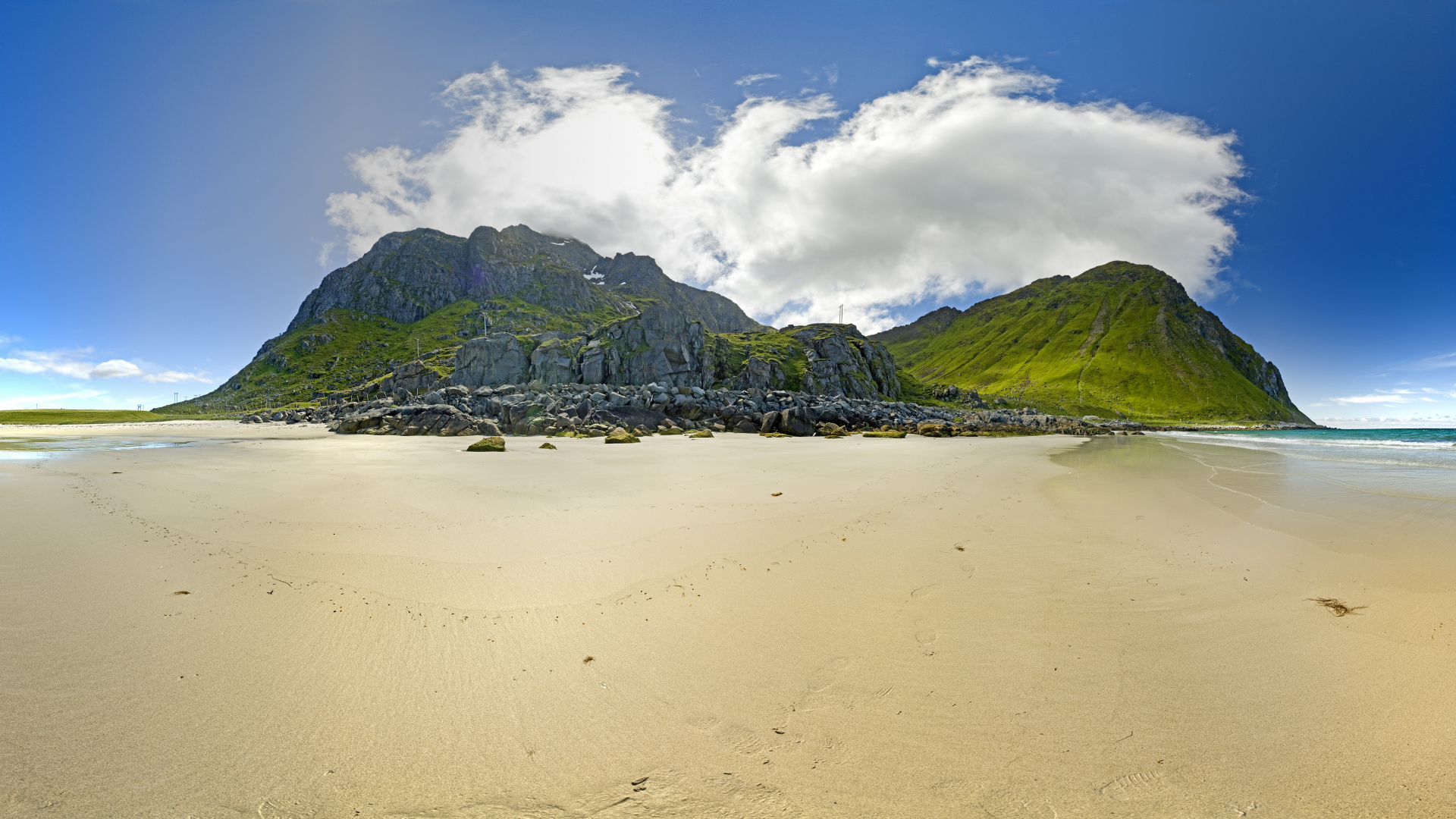 Обои пляж, море, побережье, берег, прибрежные и океанические рельефы в разрешении 1920x1080