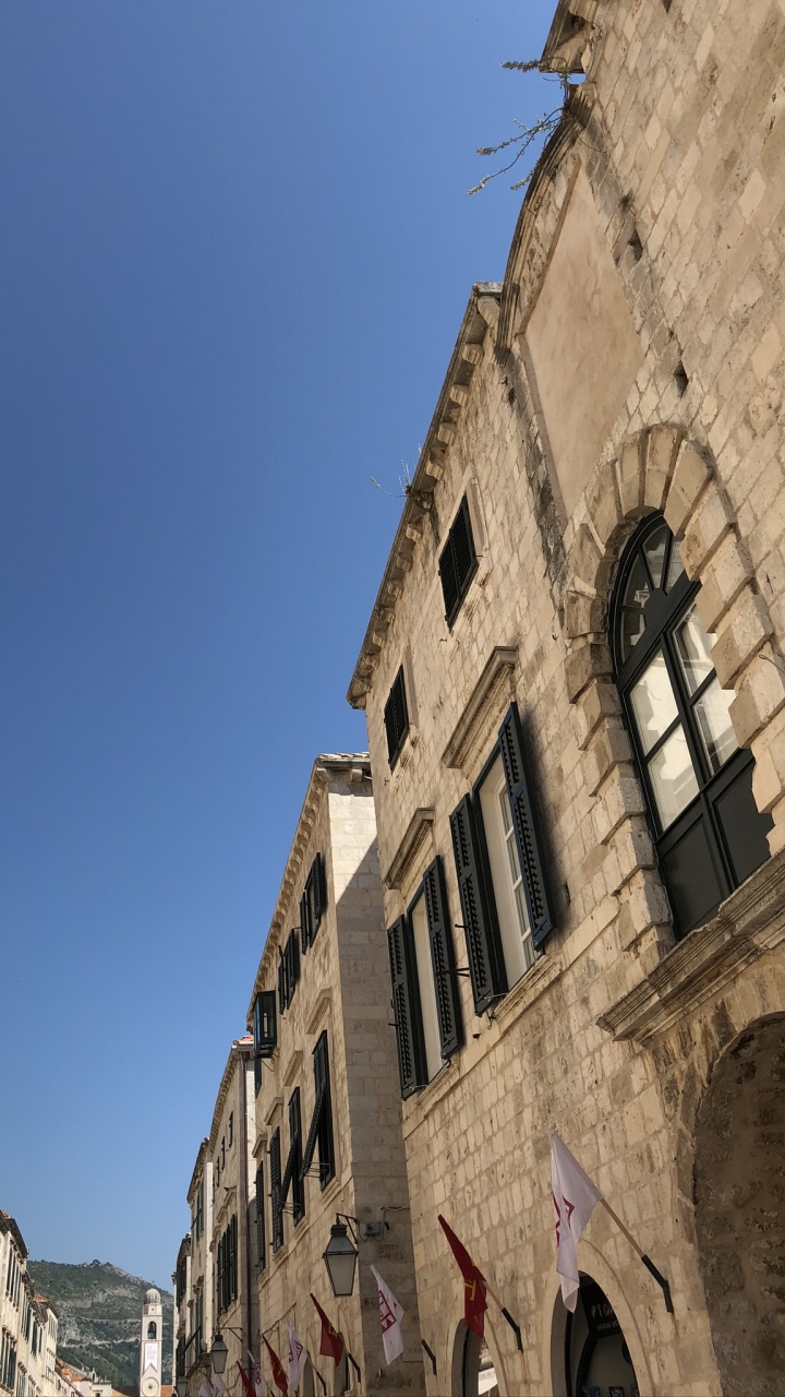 Обои Дубровник, туризм, история, историческое место, средневековая архитектура в разрешении 720x1280