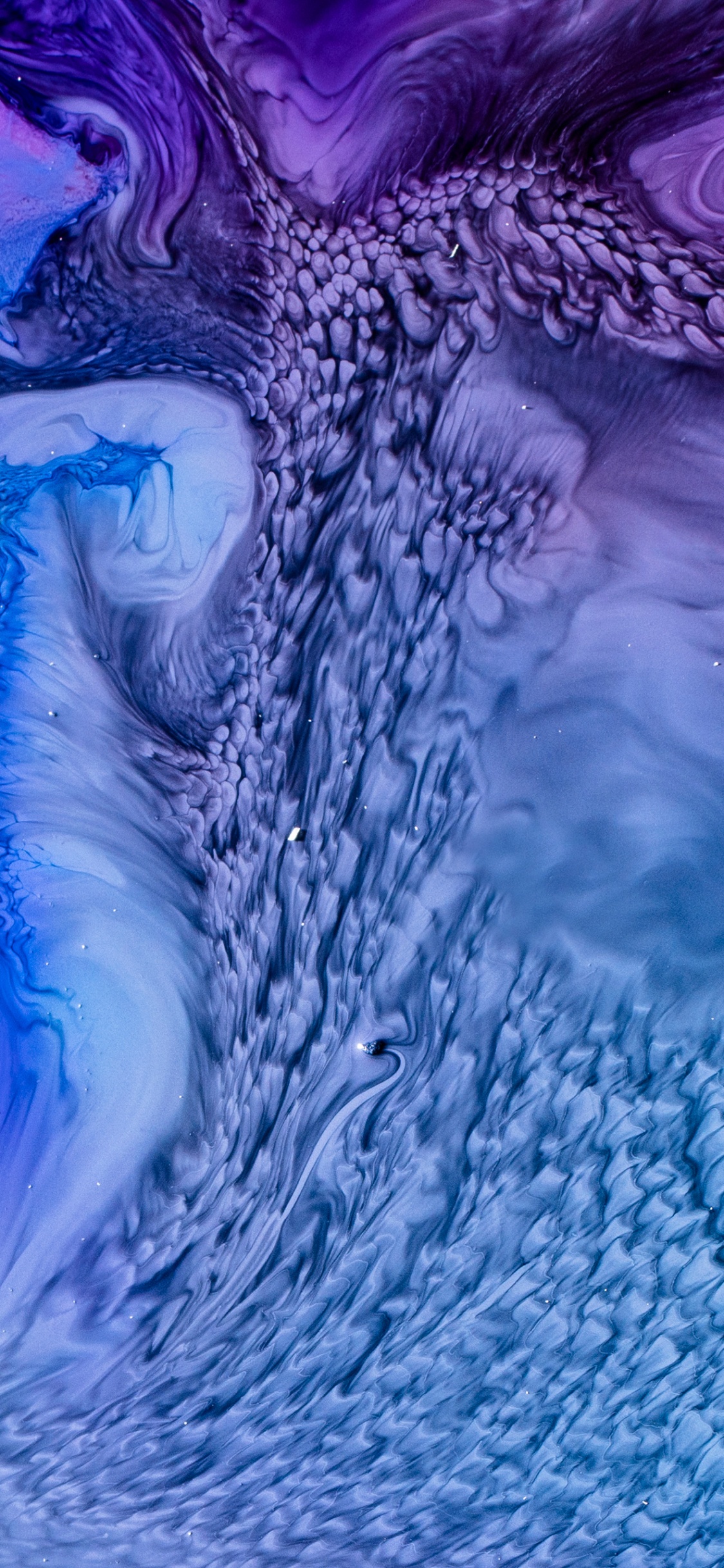 Обои синий, вода, пурпур, Фиолетовый, электрик в разрешении 1125x2436