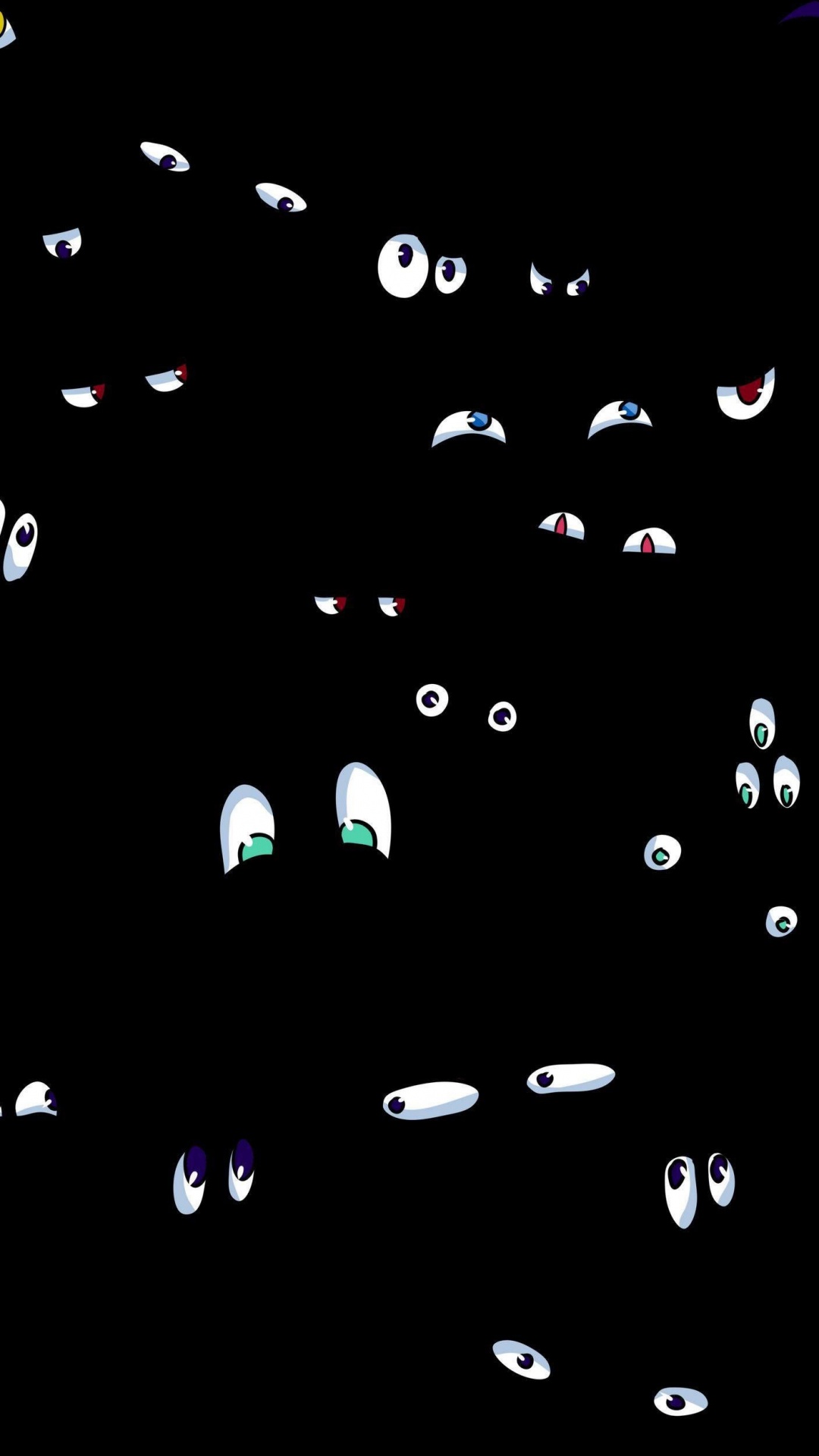 Обои круг, астрономический объект, космос, электрик, полночь в разрешении 1080x1920