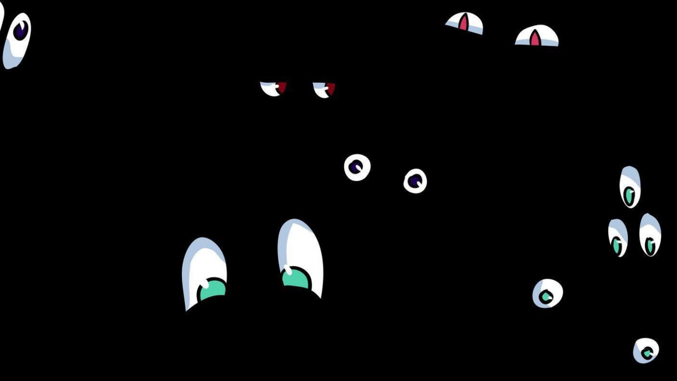 Обои круг, астрономический объект, космос, электрик, полночь в разрешении 1366x768