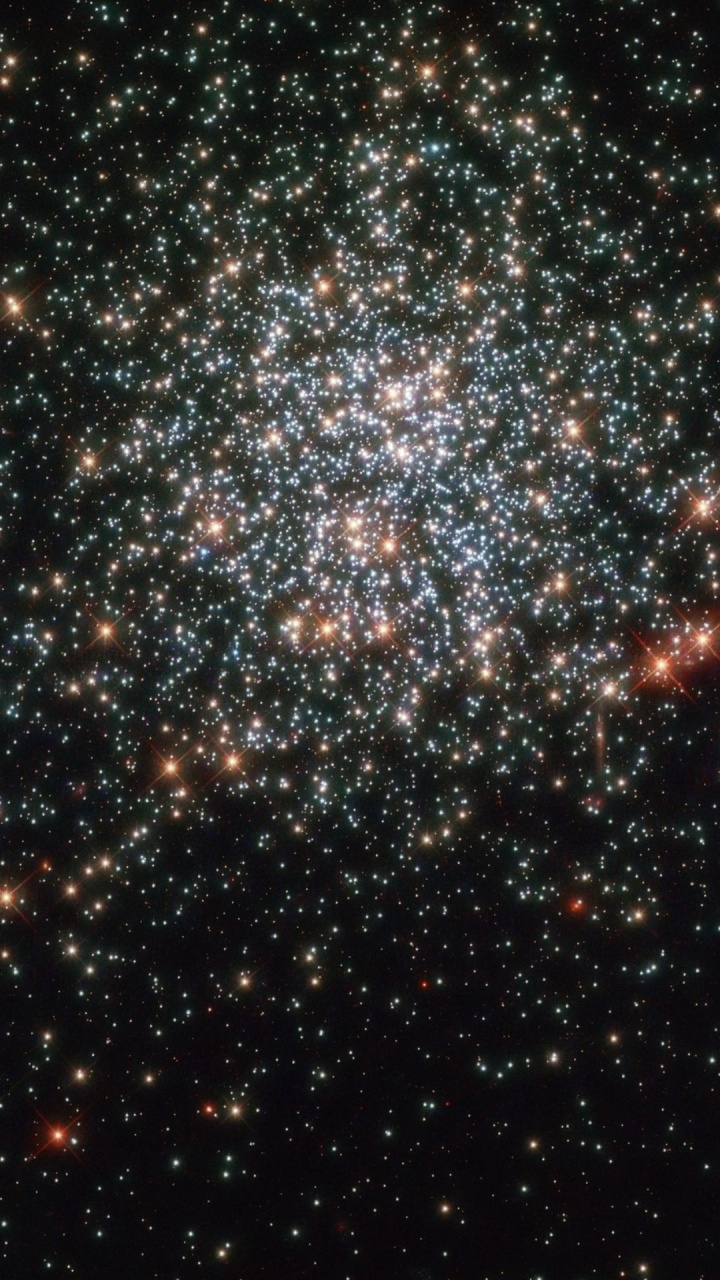 Обои NGC 2203, Галактика, звездное скопление, космический телескоп Хаббл, Астрономия в разрешении 720x1280