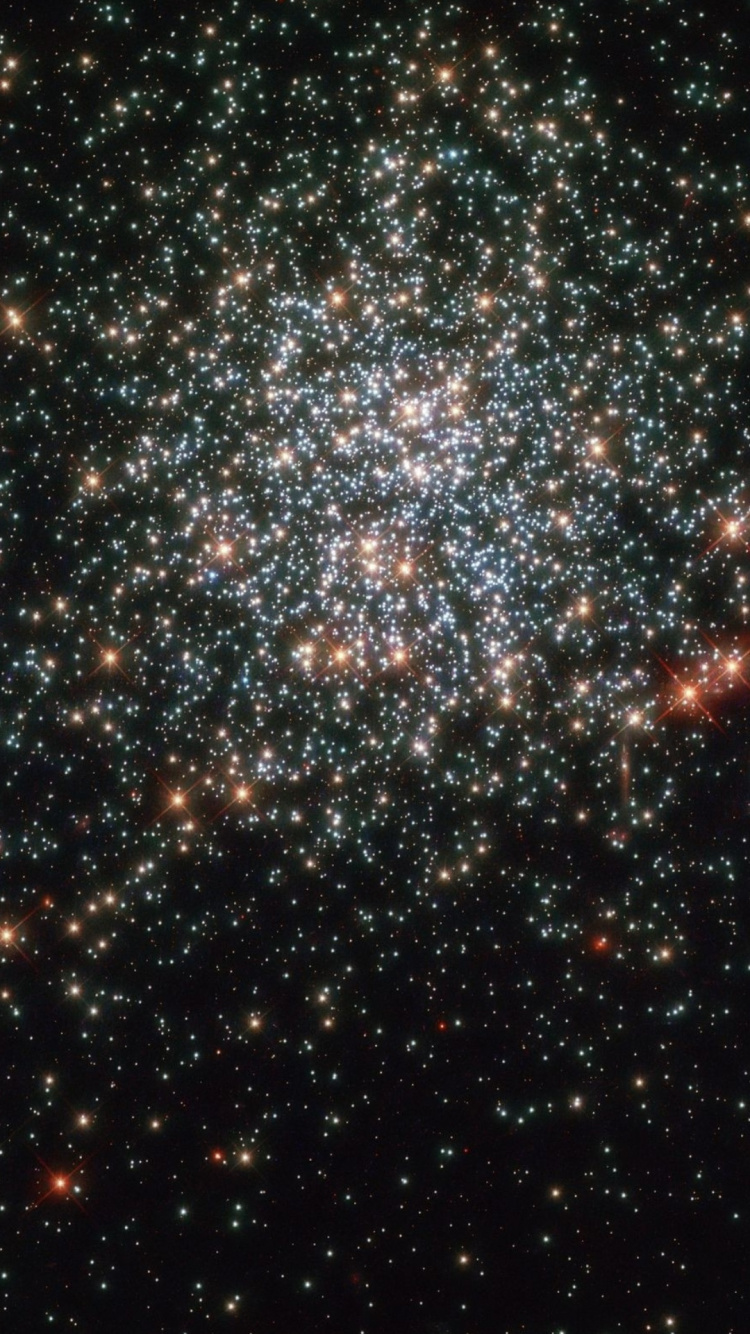 Обои NGC 2203, Галактика, звездное скопление, космический телескоп Хаббл, Астрономия в разрешении 750x1334