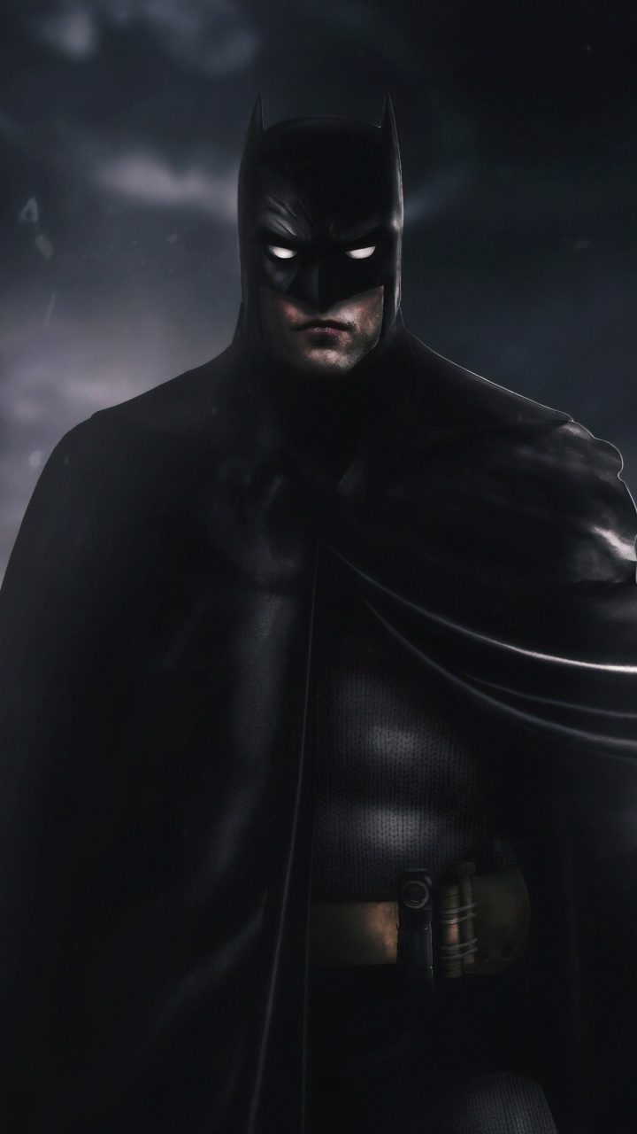 Обои вымышленный персонаж, супергерой, спецэффекты, Бэтмен, суперзлодей в разрешении 720x1280