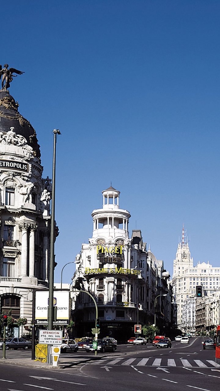 Обои здание Метрополис, метрополия, ориентир, город, городок в разрешении 720x1280