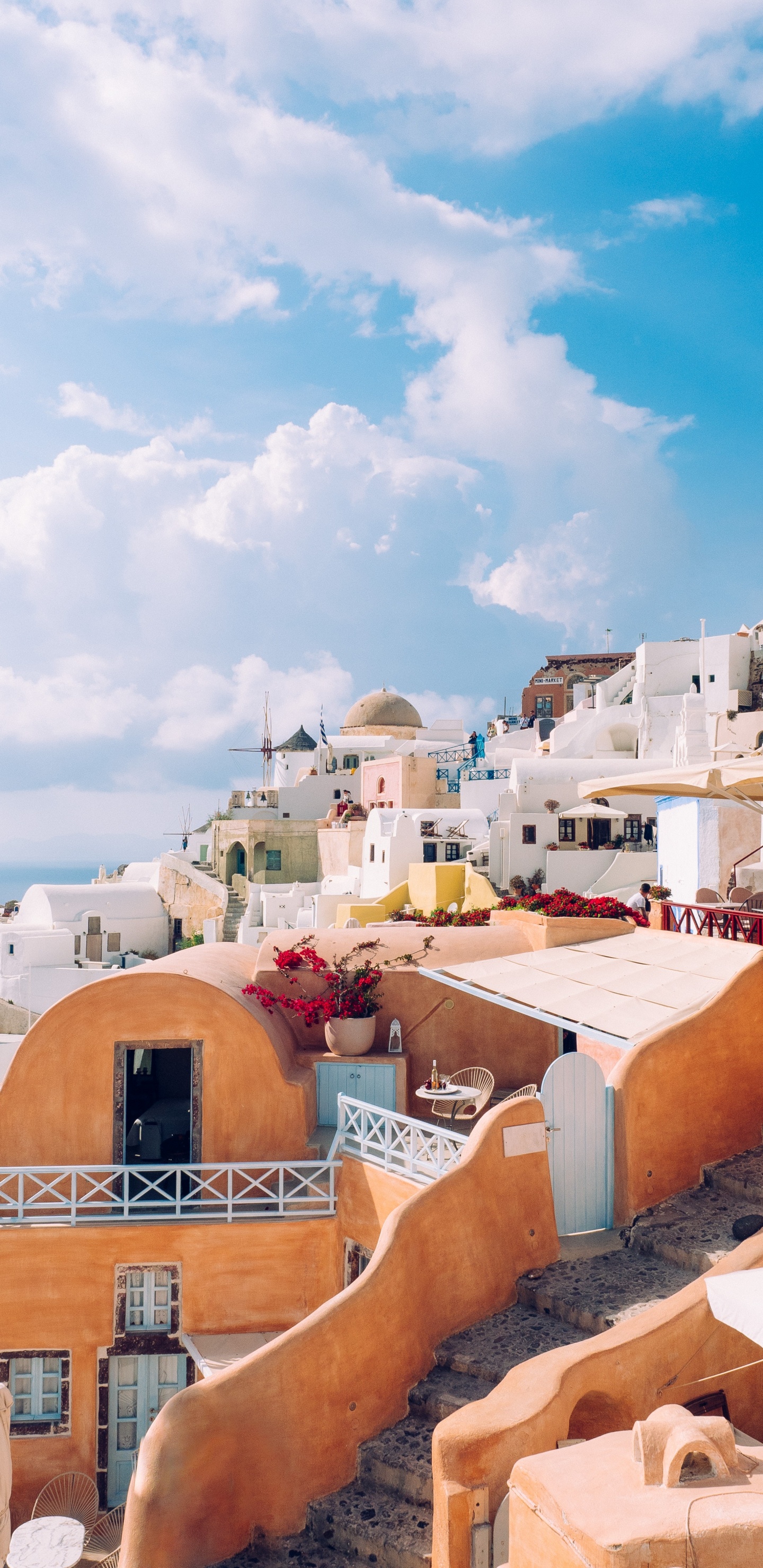 Обои УВР, ios, городок, отпуск, свойство в разрешении 1440x2960