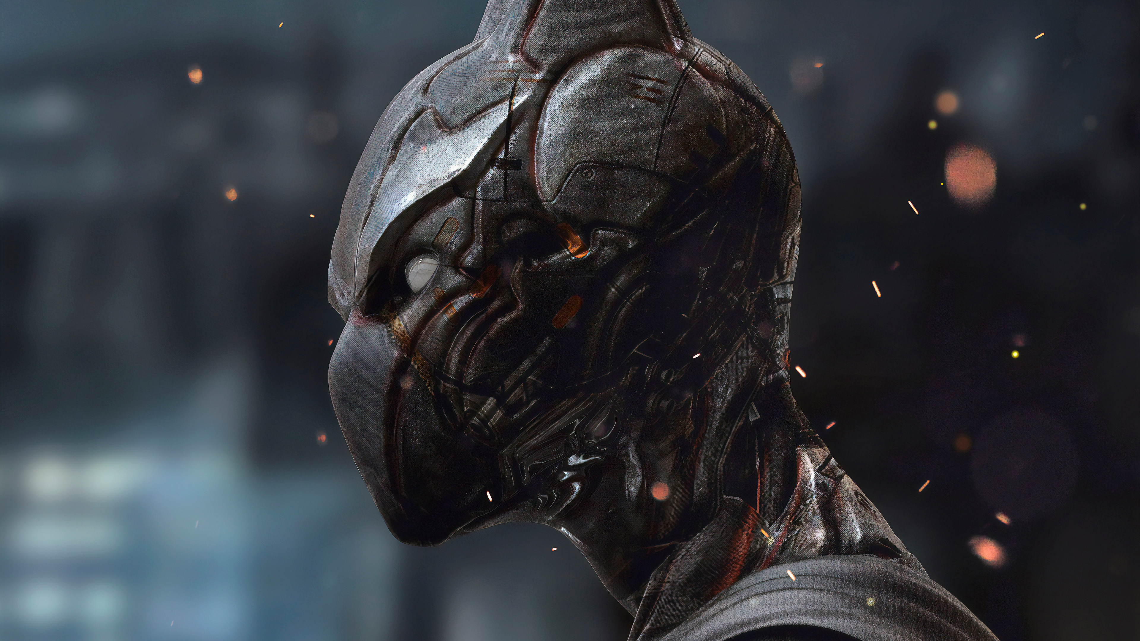 Обои Супермен, реалистичный Бэтмен будущего искусства, иллюстрация, артист, Бэтмен в разрешении 3840x2160