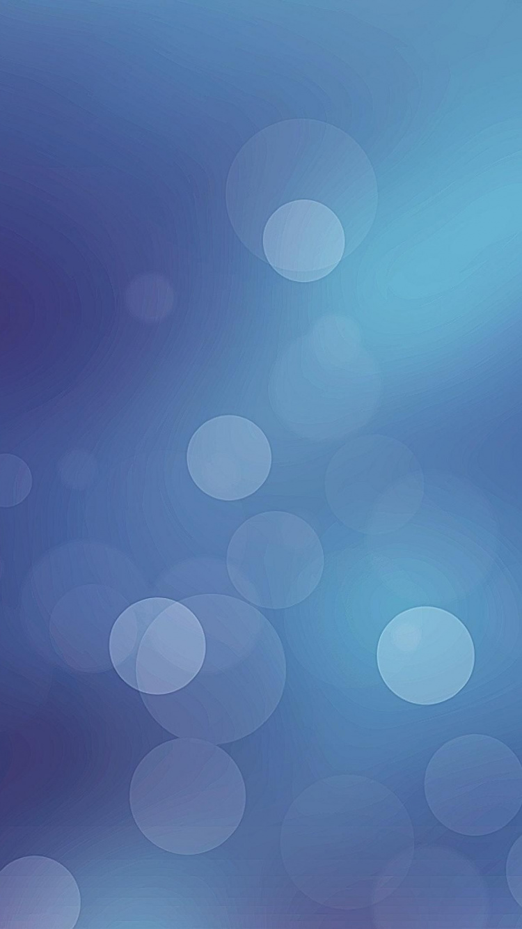 Обои сияние, свет, синий, дневное время, круг в разрешении 750x1334