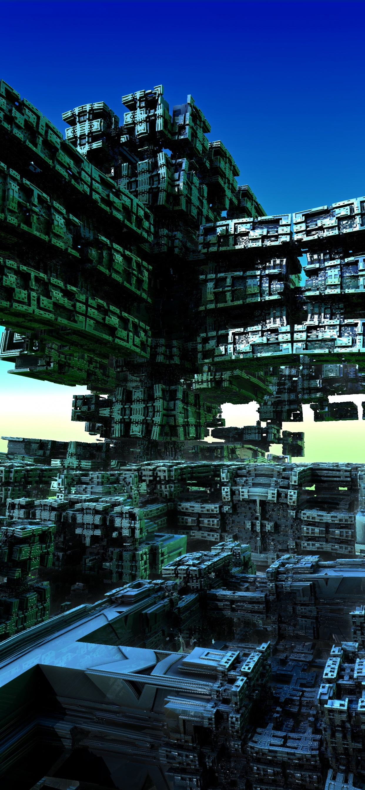 Обои метрополия, дневное время, здание, башня, городской дизайн в разрешении 1242x2688