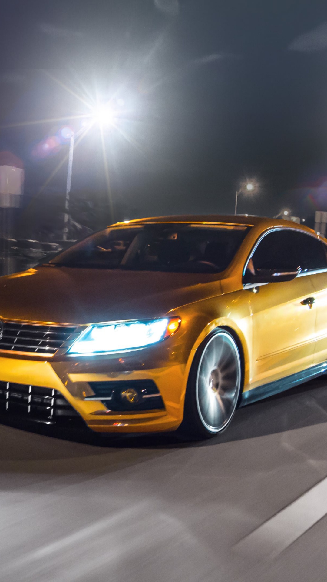 Обои авто, Фольксваген, фара, обод, Фольксваген Фокс в разрешении 1080x1920