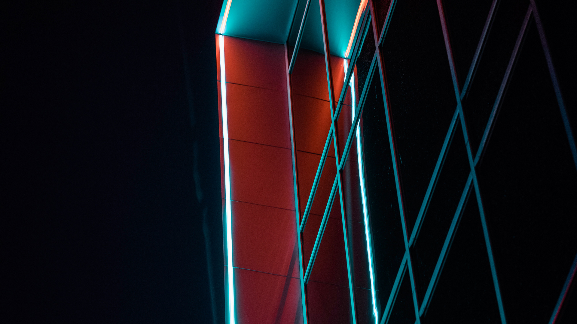 Обои свет, архитектура, фасад, Отель Casa Batll, синий в разрешении 1920x1080