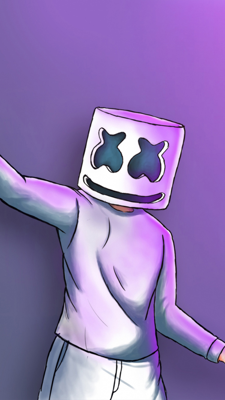 Обои мультфильм, пурпур, Фиолетовый, анимация, мультик в разрешении 750x1334