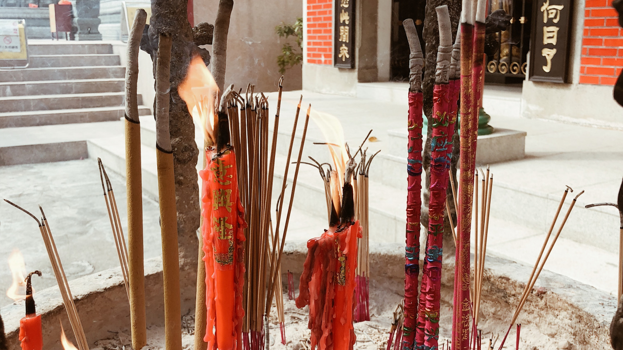 Обои дерево, храм, традиция в разрешении 1280x720