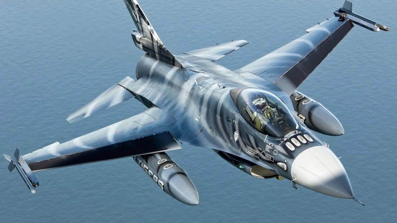 Обои самолеты, реактивный самолет, военный самолет, самолет, авиация в разрешении 1280x720