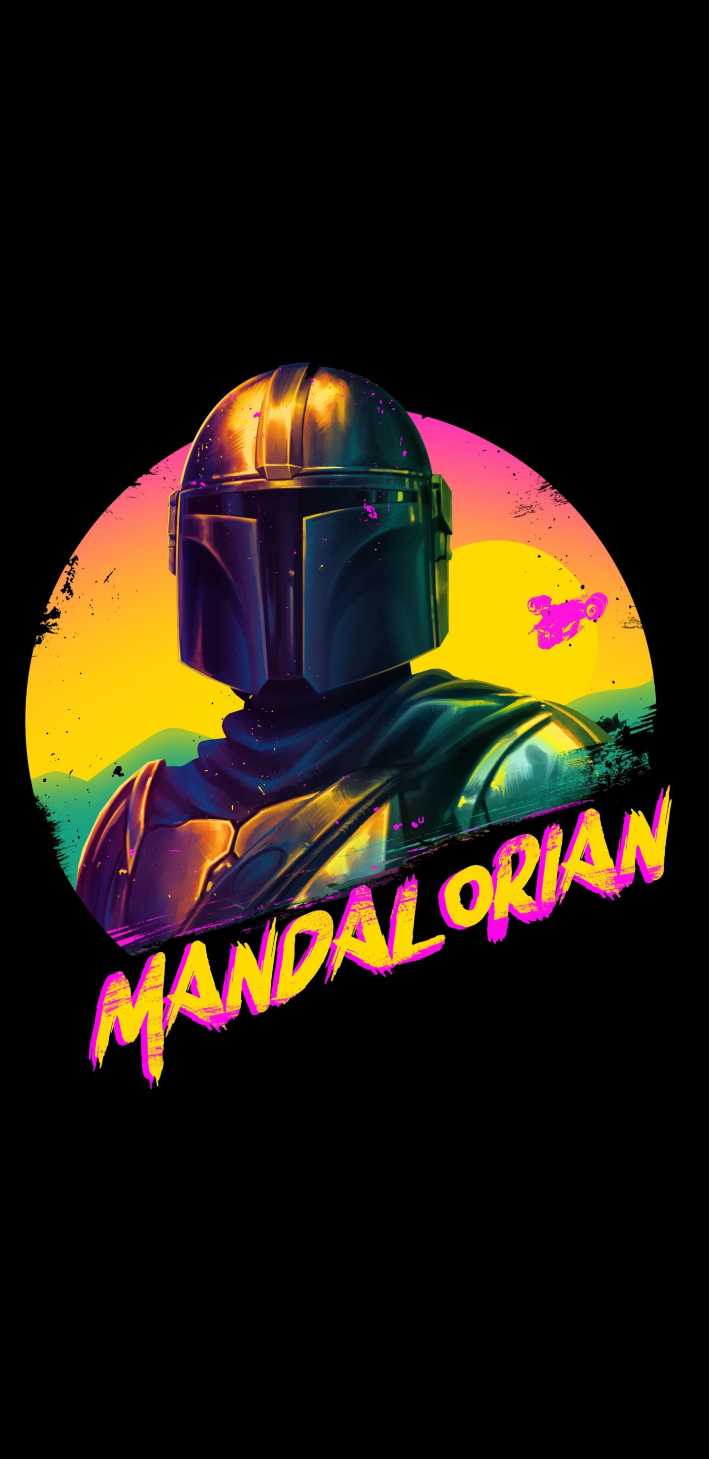 Обои звездные войны, Уолт Дисней, амолед, джедай, Disney в разрешении 1440x2960