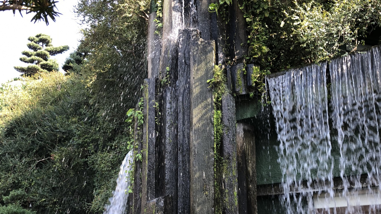 Обои водопад, гидроресурсы, водоток, достопримечательность, водоем в разрешении 1280x720