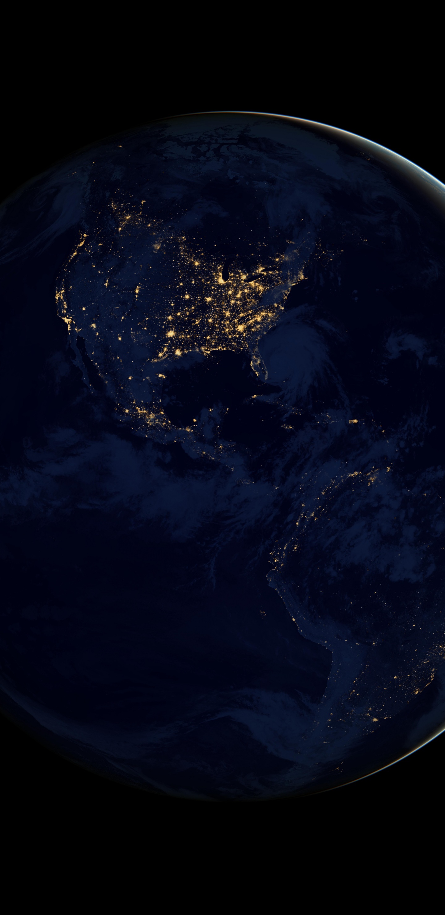 Обои земля, голубой мрамор, Обзор эффект, НАСА, планета в разрешении 1440x2960