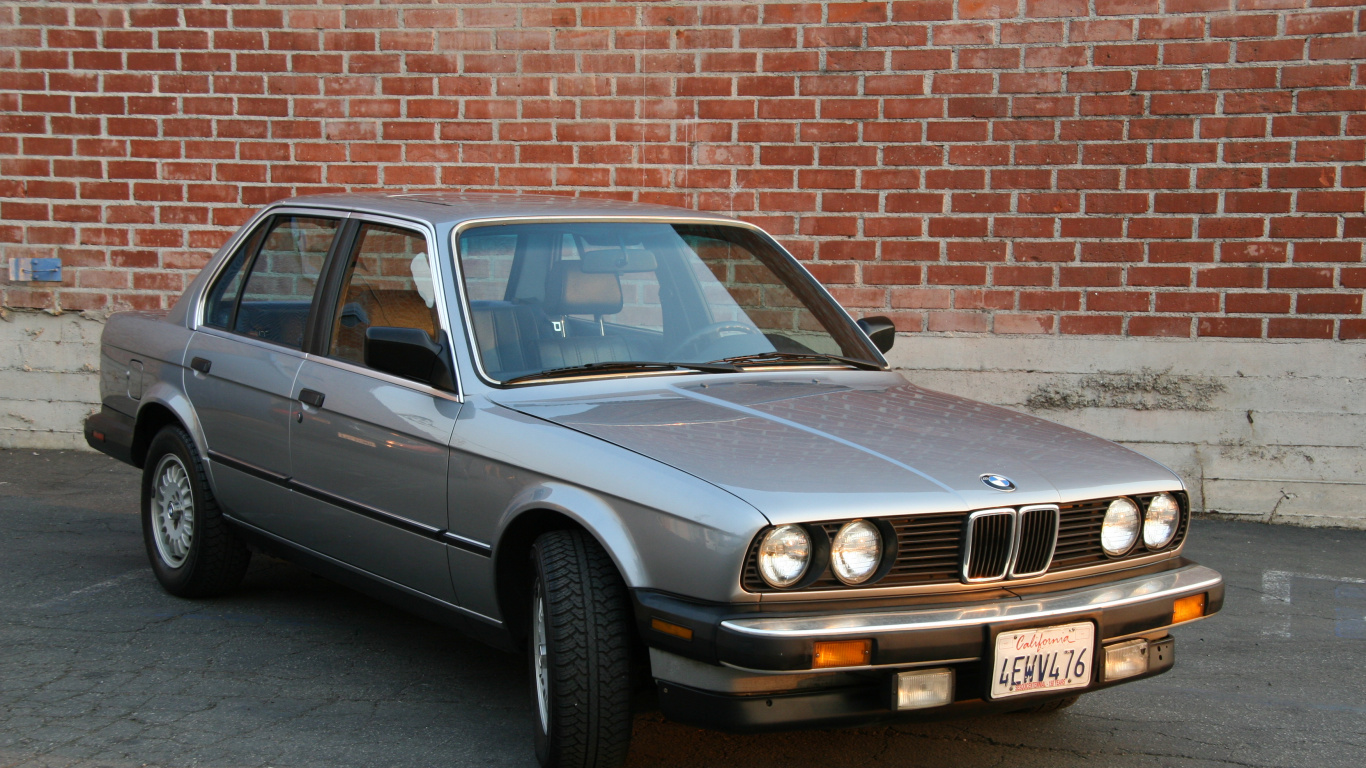 Обои bmw, авто, bmw 3 series e30, личный роскошный автомобиль, зуммер в разрешении 1366x768