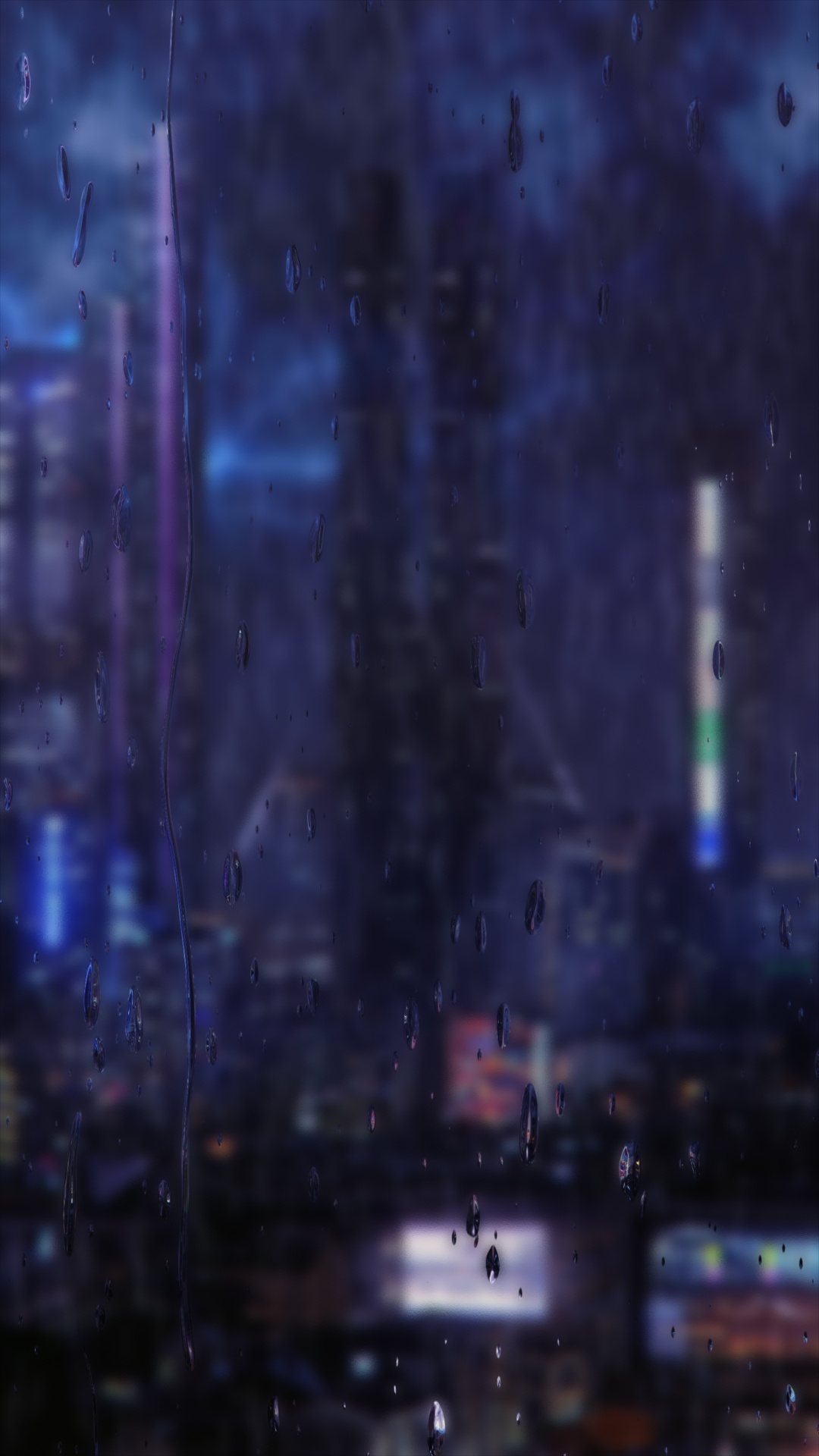 Обои наука, пурпур, полутона и оттенки, вода, полночь в разрешении 1080x1920