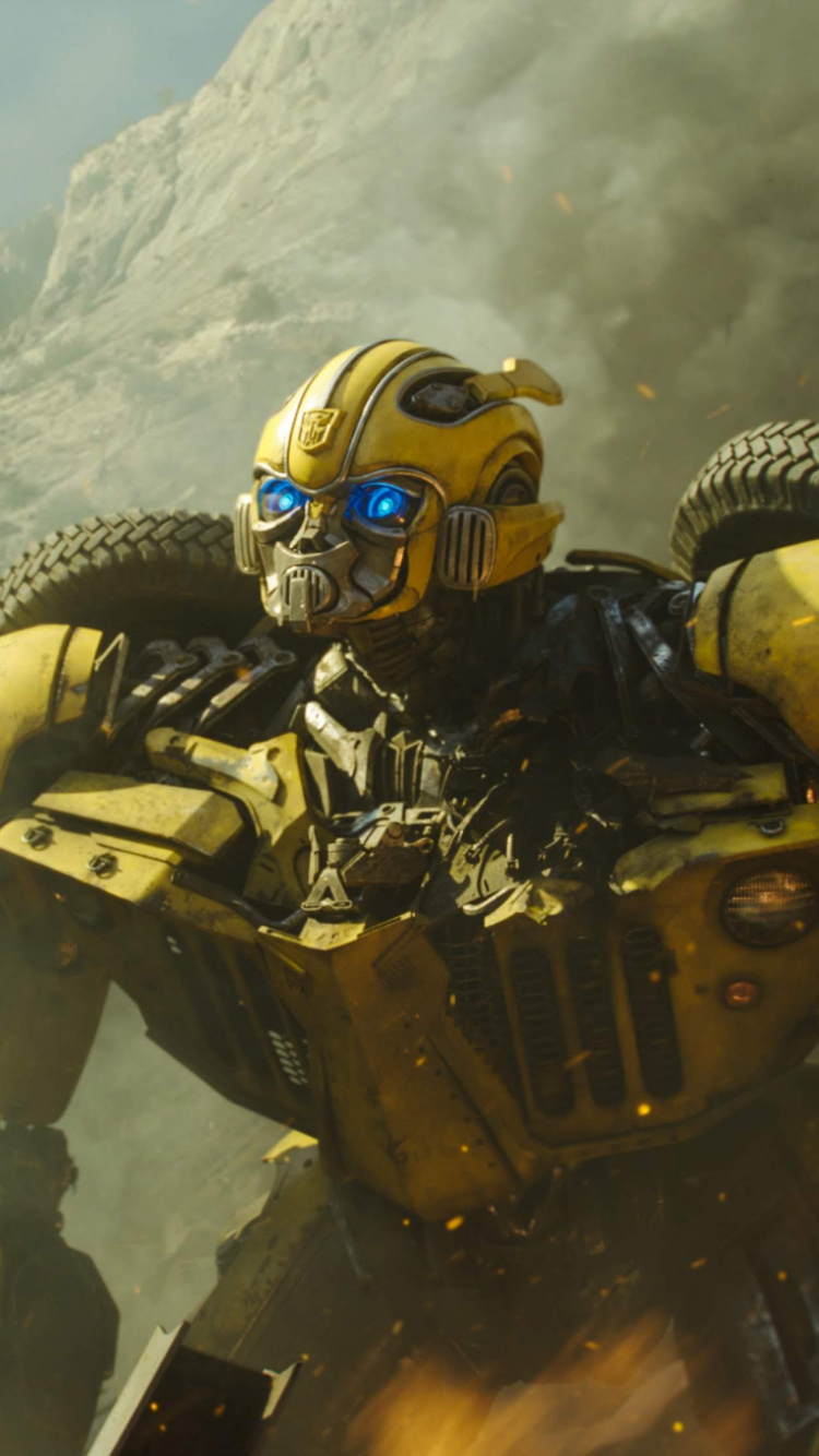 Обои парамаунт пикчерз, трансформеры, приключения, кинорежиссер, Автобот в разрешении 750x1334