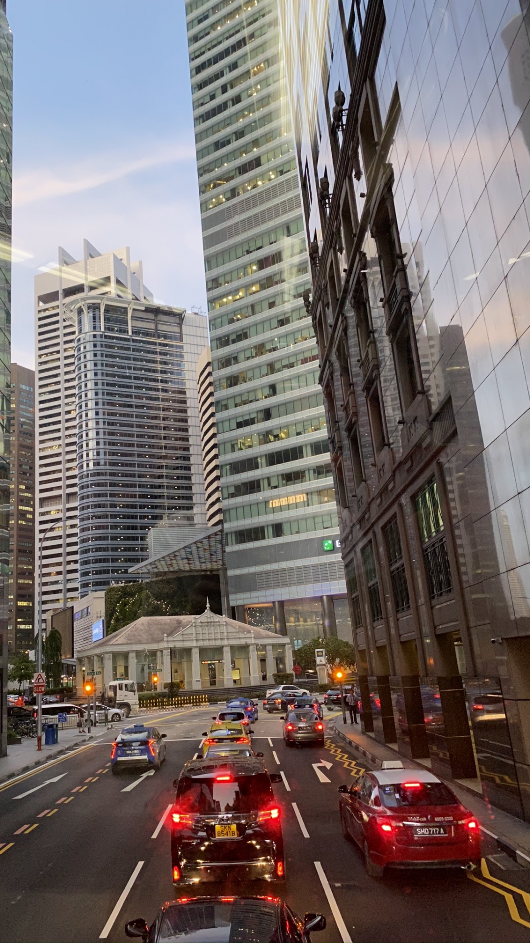 Обои Сингапур, Король, дорога, башня, городской район в разрешении 1080x1920