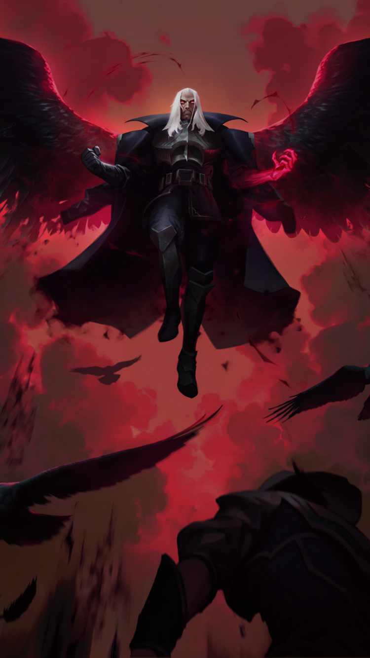 Обои Легенды Рунтерры, Лига легенд, коллекционная карточная игра, арт, мультфильм в разрешении 750x1334