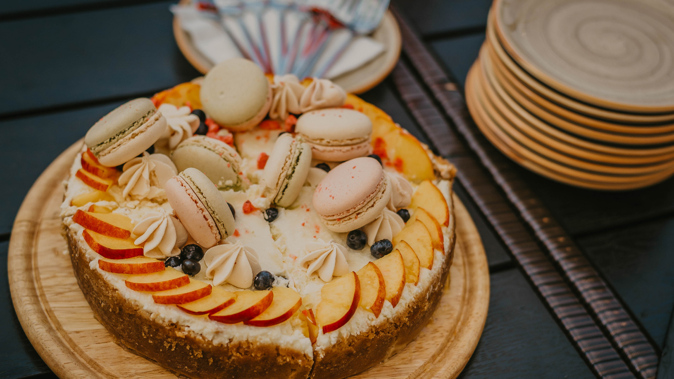 Обои макарон, пища, блюда, сладость, ингредиент в разрешении 1366x768