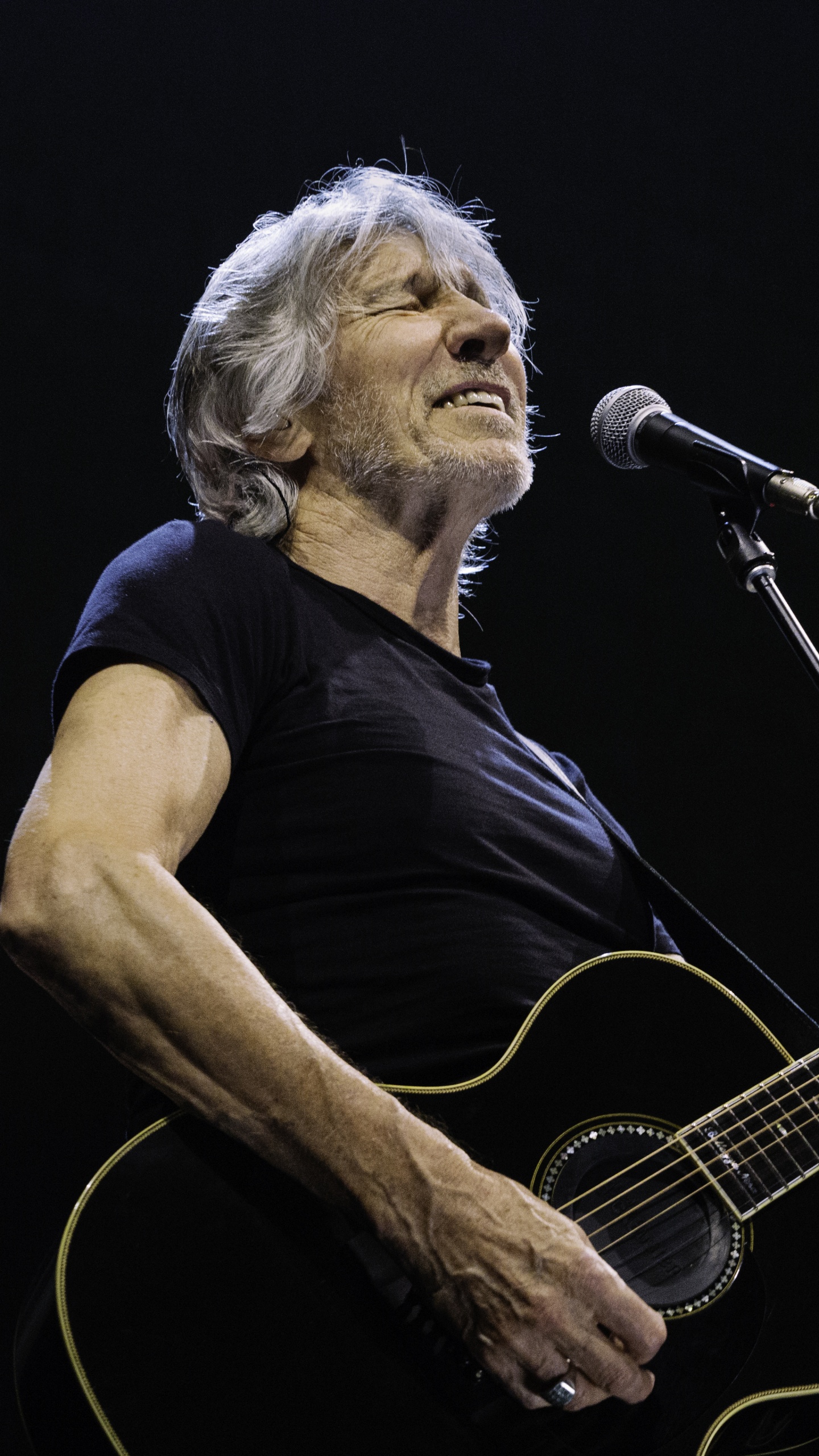 Обои Pink Floyd, концерт, концертный тур, музыкант, Представление в разрешении 1440x2560