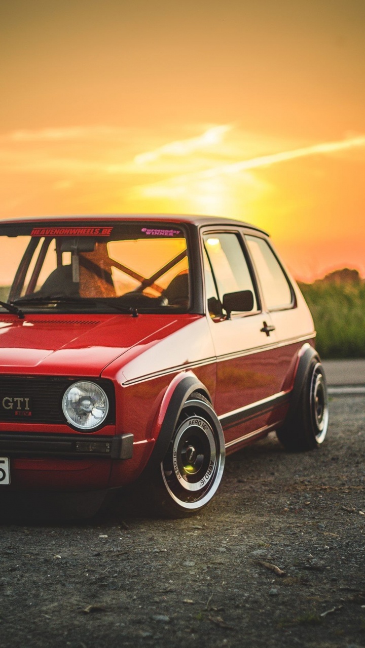 Обои Фольксваген Гольф Мк1, Фольксваген, Фольксваген ГТИ, Фольксваген Гольф ГТИ, авто в разрешении 720x1280