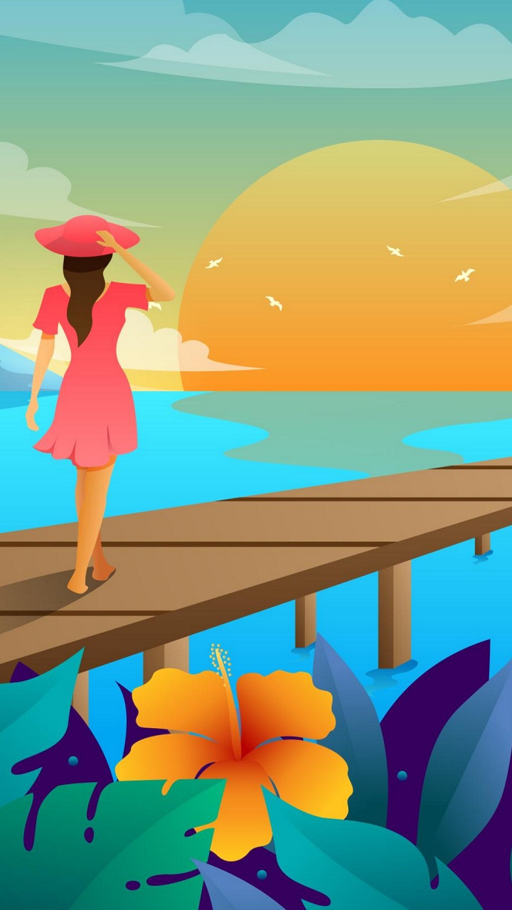 Обои иллюстрация, дизайн, графика, графический дизайн, векторная графика в разрешении 720x1280