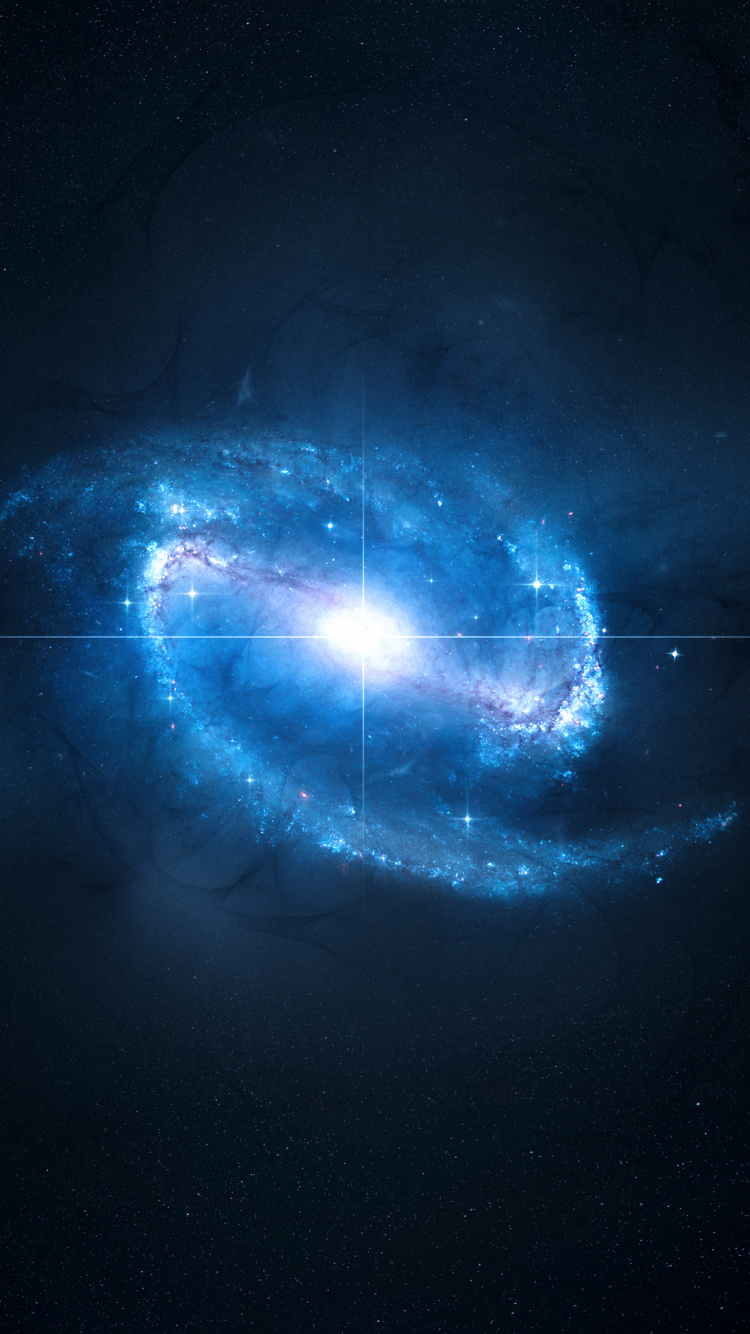 Обои атмосфера, синий, свет, темнота, вода в разрешении 750x1334