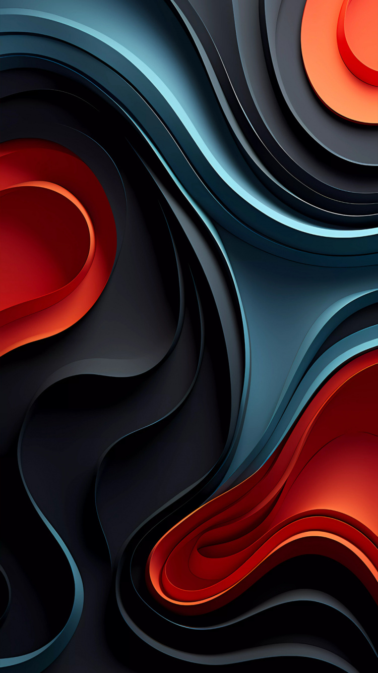 Обои свет, визуальное искусство, графический дизайн, арт, красочность в разрешении 750x1334